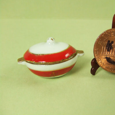 Collectible Red SOUP TUREEN - EP 05016